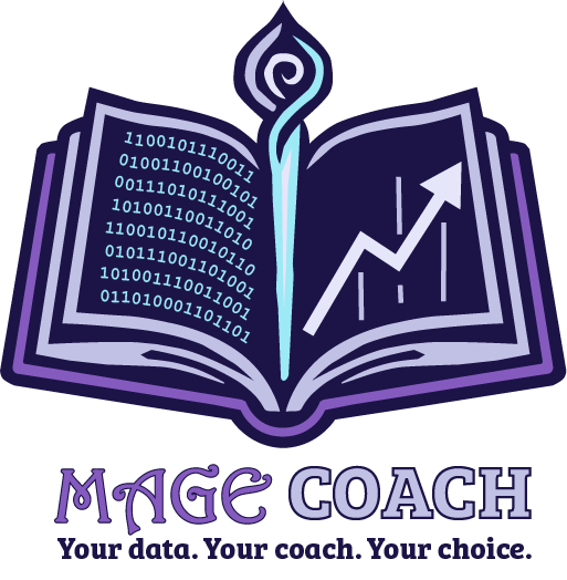 Mage Coach open book logo